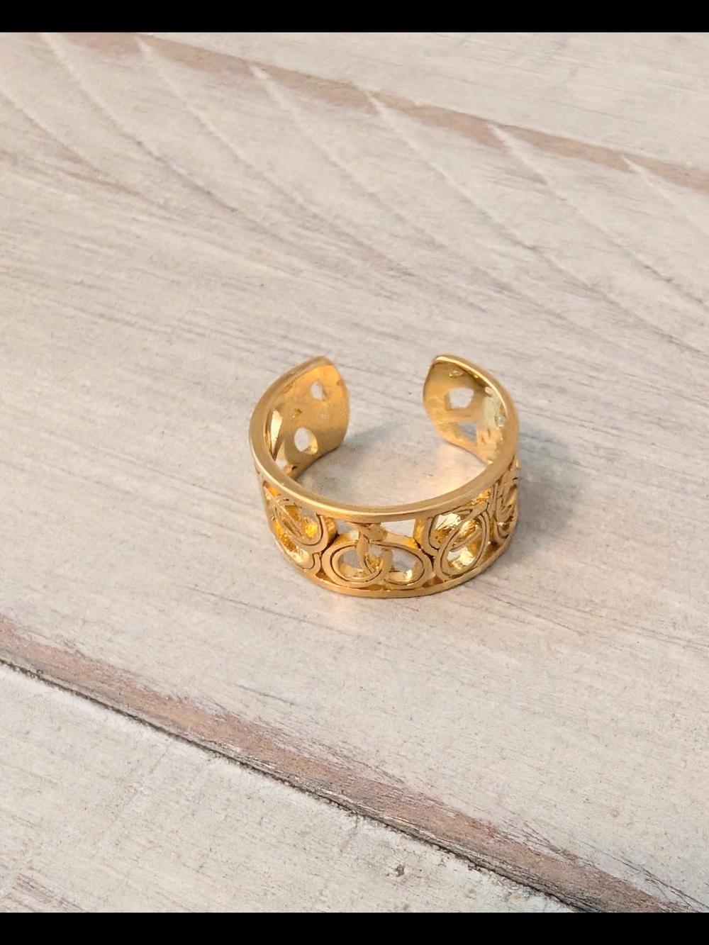 Brighton Christo Vienna Narrow Ring in gold
